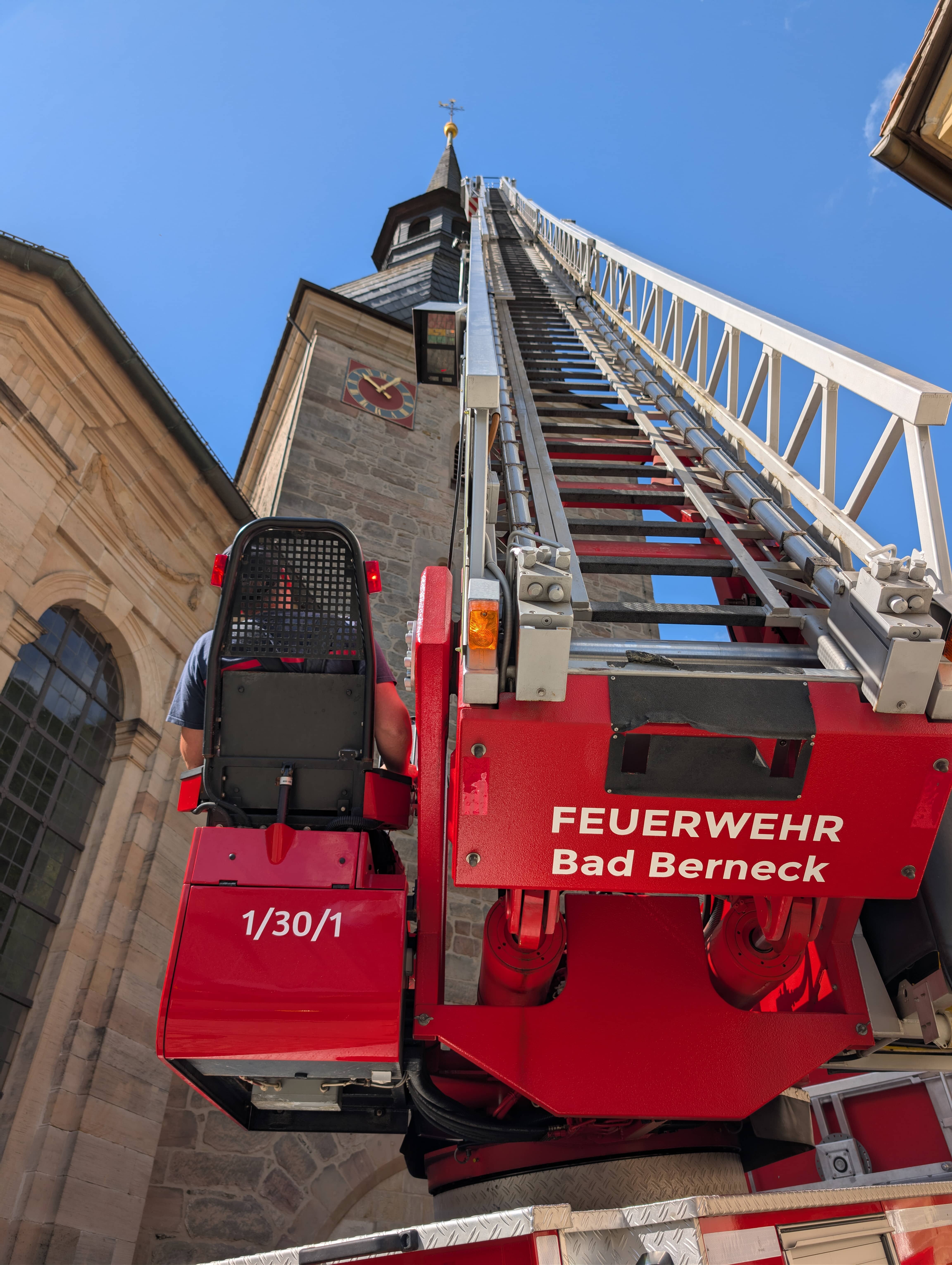 Fünf neue Drehleitermaschinisten für Bad Berneck und Gefrees